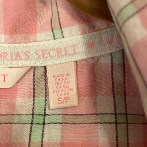 Victoria's Secret Cotton Long Sleeve
Sleepshirt, Size: Small - Picture 8 of 11